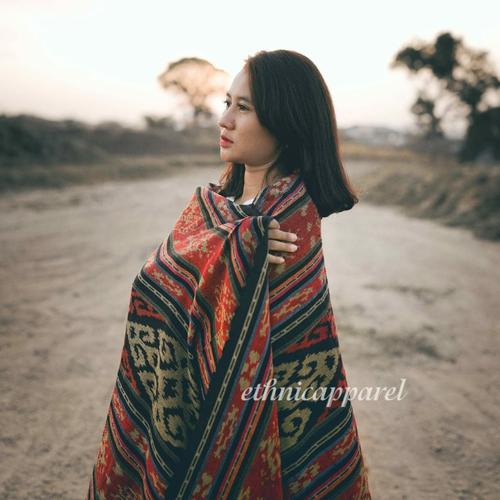 Foto Produk Kain Tenun Blanket Etnik Lombok BLK019 dari ethnicapparelstore