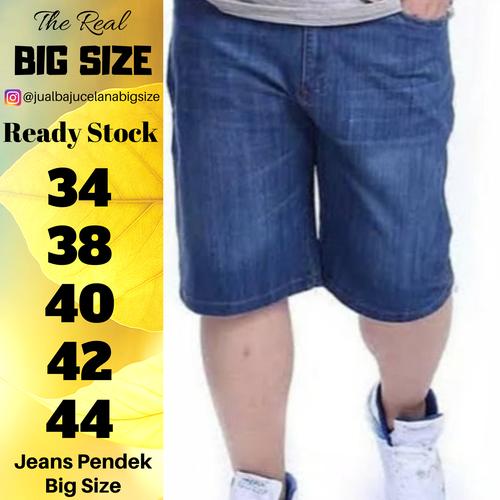 Jual Celana Jeans Pendek Big Size 42 40 38 36 34 Levis Bill Boss Lee Copper  - Jakarta Timur - Baju Celana Big Size | Tokopedia
