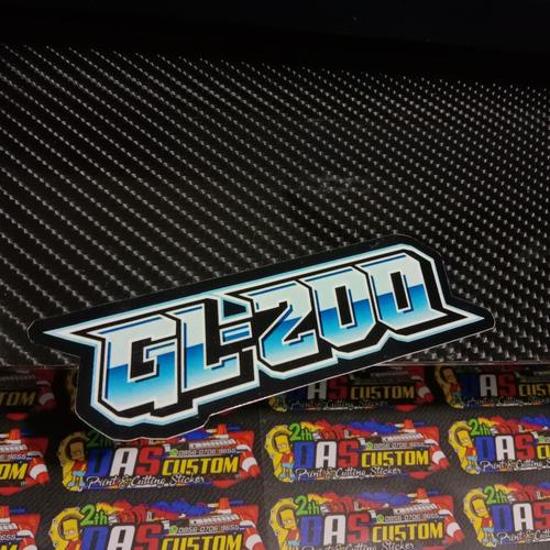 Jual Sticker Printing Gl 0 Biru Kab Sidoarjo Das Custom Tokopedia