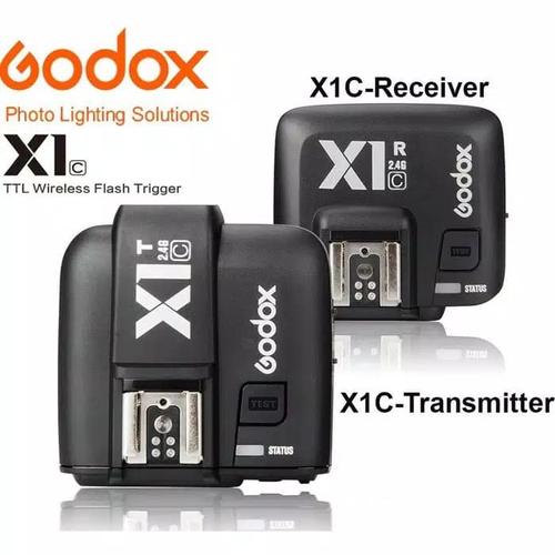 Foto Produk Trigger Godox X1-C Kitt TTL For Canon Transmitter + Receiver dari salsa bercamera