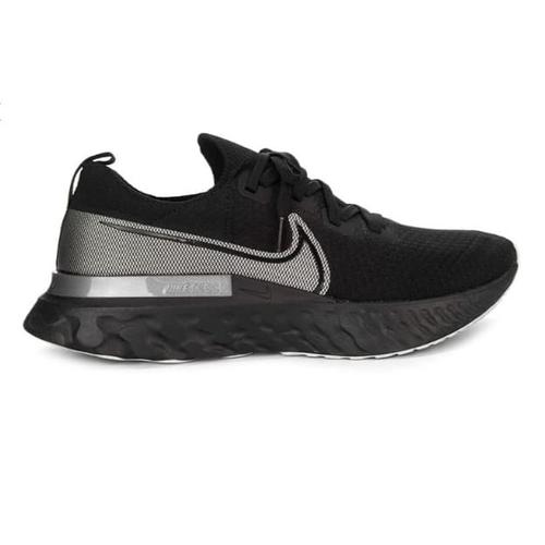 black and grey nike react