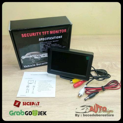 Jual TFT 4.3 Inch LCD Car Monitor - Car 