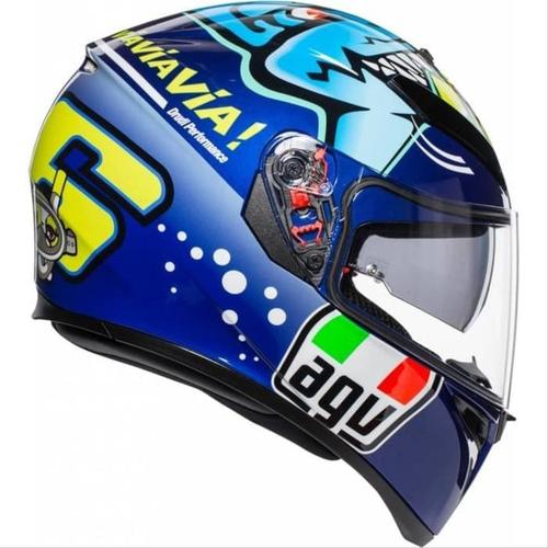 Jual Helm AGV K3 SV TOP ROSSI - MISANO 2015 - Helm Agv K-3 DOUBLE VISO -  Jakarta Pusat - miluvstore | Tokopedia