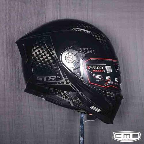 Jual CMS Helmet GTR-S 2 Racetech Carbon 