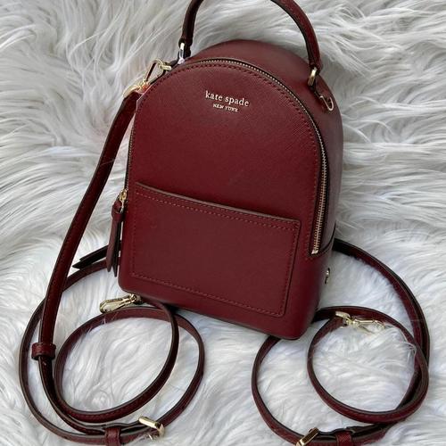 kate spade maroon backpack
