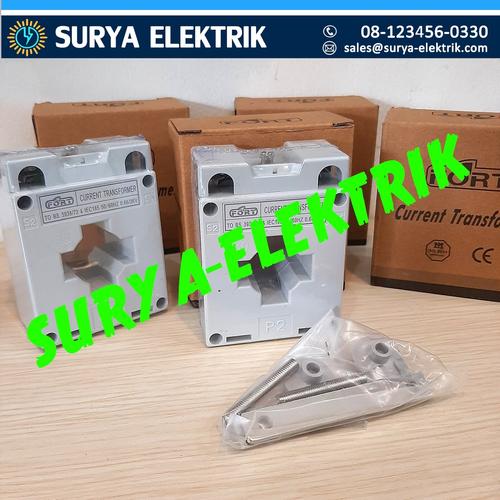 Foto Produk CT fort current tranformer ct pembaca arus 200A 200/5 200 A 200 Amper dari SURYA-ELEKTRIK