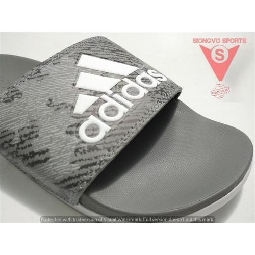 gray adidas sandals