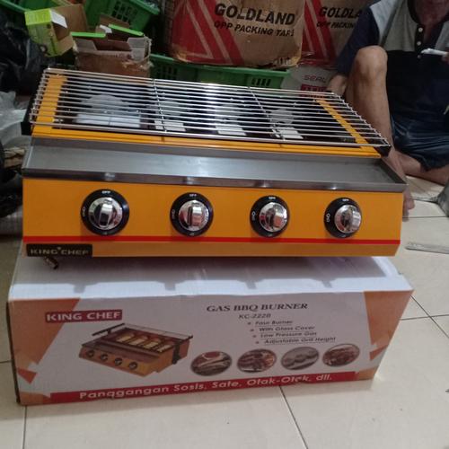 Jual bakaran sosis ayam bakar sate dll 4 tungku / panggangan/roaster