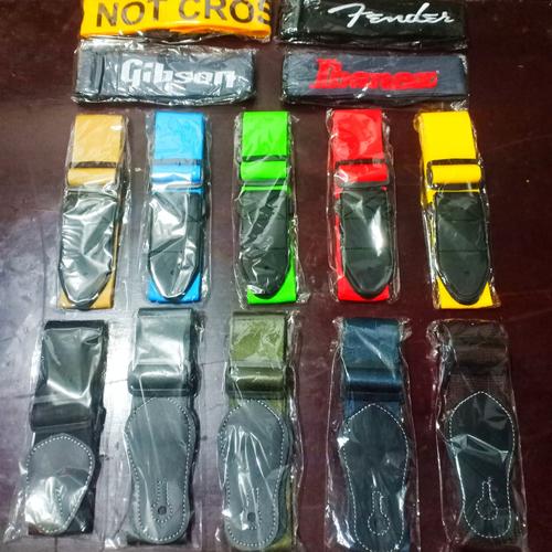 Foto Produk Strap Gitar Polos Murah / Sabuk Gitar Elektrik Akustik dari ShinpoStore