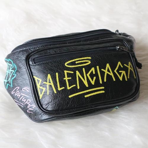 balenciaga belt bag graffiti
