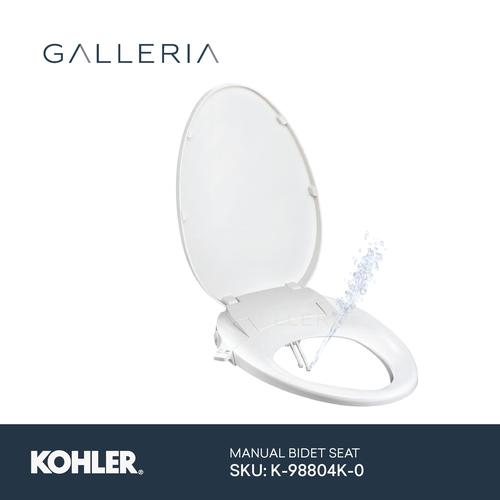 Promo Kohler K98804K0 Tutup closet duduk C3 030 Manual Bidet Seat