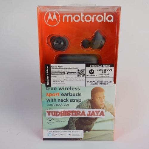 Jual Motorola Verve Buds 200 Sport True Earbuds with Anti-Lost
