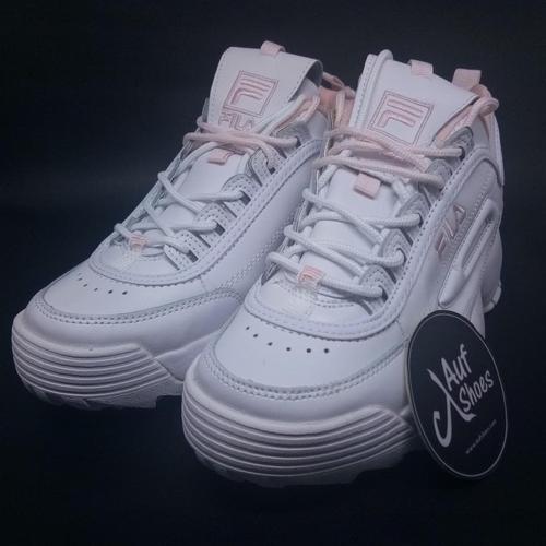 Sepatu Fila Disruptor 2 White Pink Tq 