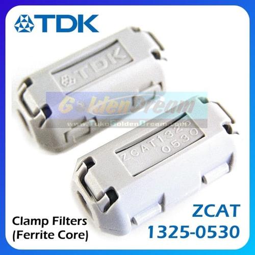 Jual TDK Original ZCAT 1325 0530 Ferrite Core Clamp Filters EMC