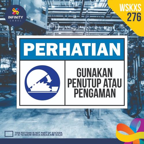 Jual stiker rambu keselamatan label k3 safety sign sticker imo WSKXS ...