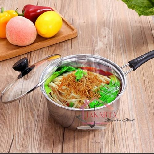 Gambar 1 SET ISI 3PCS - PANCI SUSU MIE - MILK POT STAINLESS STEEL MURAH BAGUS dari JAKARTA STAINLESSS STEEL undefined Tokopedia