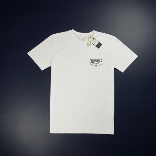 Jual T-shirt Quicksilver White Logo 