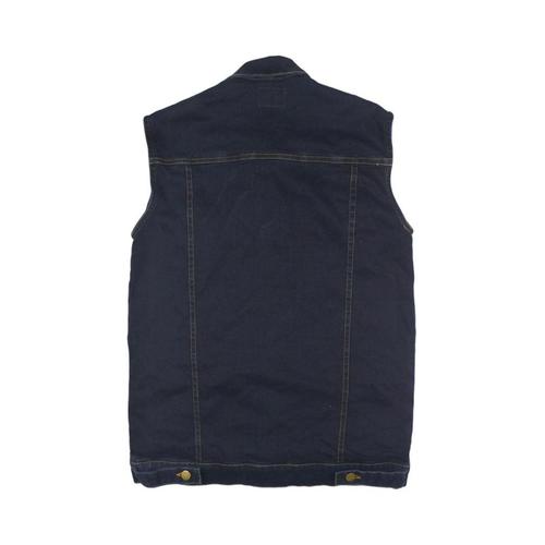 Terlaris ! Dj182 Blue Denim Vest Jacket 