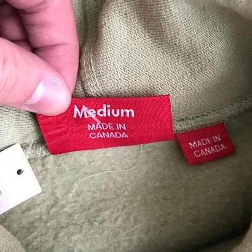 supreme neck tag