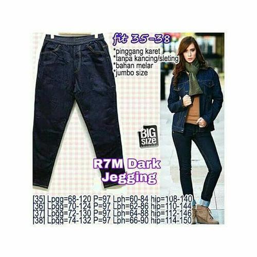Jual Terlaris ! R7M Dark Jegging 35-38 