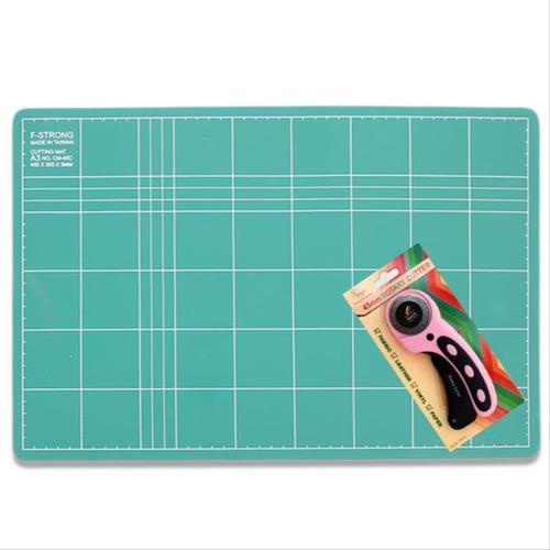 Jual Best Terbaik Paket Hemat Cutting Mat A3 2 Sisi Rotary Cutter Fr Jakarta Barat Alikholiksyaifudi Tokopedia