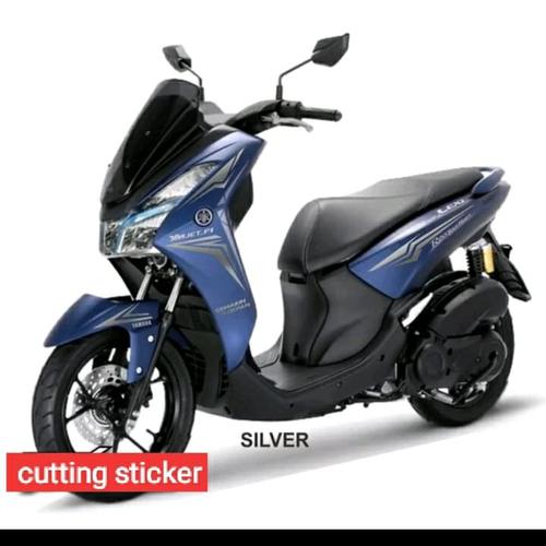 Foto Produk STRIPING LIST BODY CUTTING STICKER YAMAHA LEXI untuk motor biru dari PESOLEX