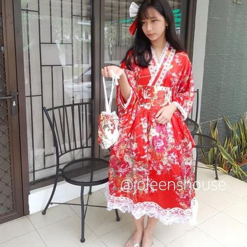Foto Produk Pakaian Imlek Kimono Anak Remaja Baju Kostum Jepang dari Umanasaya Store