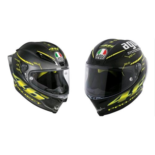 Stiker Helm VR 46 AGV Pista Custom Vale 