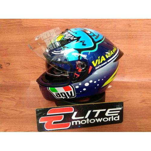 Jual Helm AGV K3 SV Rossi Misano 2015 - Via Via - Jakarta Pusat -  storesaras | Tokopedia