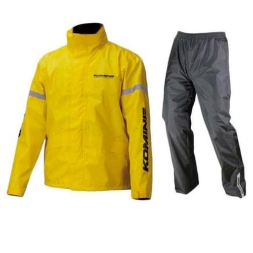 Foto Produk RAINCOAT KOMINE RK543 STD RAINWEAR ORIGINAL YELLOW dari THC-The Helmet Corp
