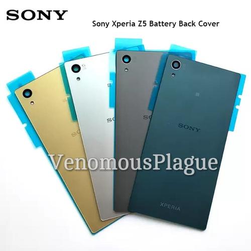 Foto Produk Backdoor Back Casing Tutup Baterai SONY XPERIA Z5 Big - Z5 Dual Kaca dari Venomous Plague