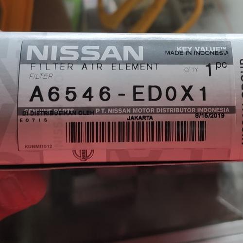 Foto Produk Filter udara Nissan Grand Livina 2007 - 2018 Original Genuine Product dari Toeng's Market