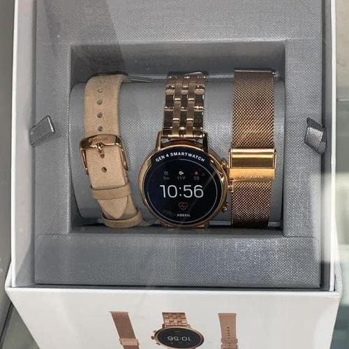 Jual Fossil Smarrwatch Gen 4 Rose Gold 