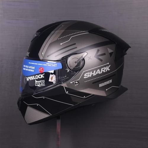 Jual Shark Skwal 2 Warhen Black Grey Matt - Jakarta Pusat - gitostore20 |  Tokopedia