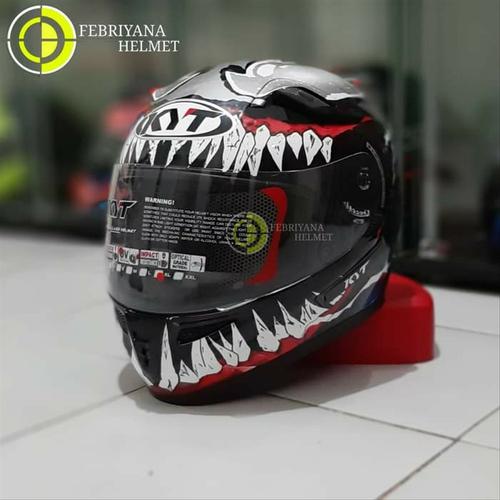 Jual HELM KYT K2 RIDER REPAINT VENOM 