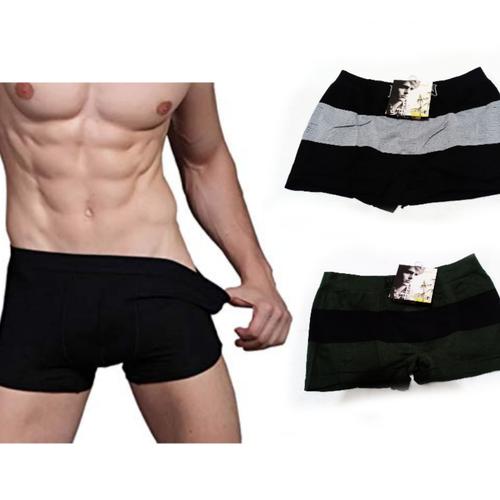 hot men bamboo boxer kesehatan celana 