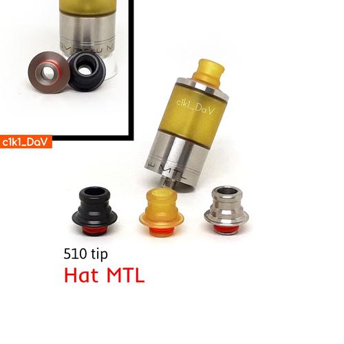 Jual driptip 510 Hat MTL drip tip 510 - Kota Semarang - c1k1 | Tokopedia