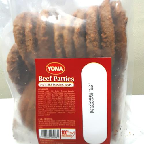 Jual Yona Beef Patties 1kg Kota Tangerang Selatan Frozen Mart Plus Tokopedia