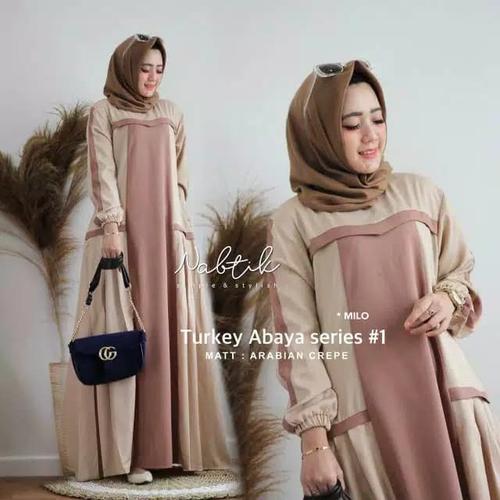 Foto Produk READY STOK TURKEY ABAYA SERIES#1 ORIGINAL BY NA dari Auto Gampang