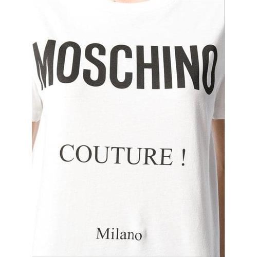 Discount Moschino Printed Logo T-Shirt 