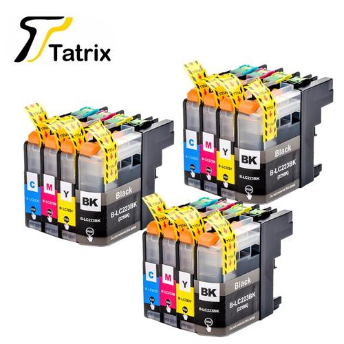 Jual With Chip 12Pcs LC223 LC221 Compatible Ink Cartridge For Brother -  Jakarta Barat - Brand Ternama | Tokopedia