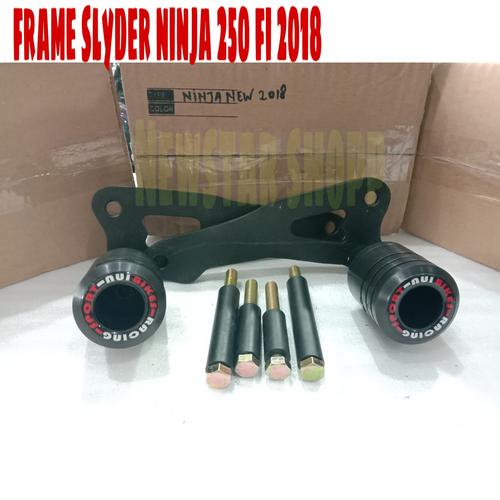 Jual pelindung body nui bikes agna ninja 250 fi 2018 frame slider