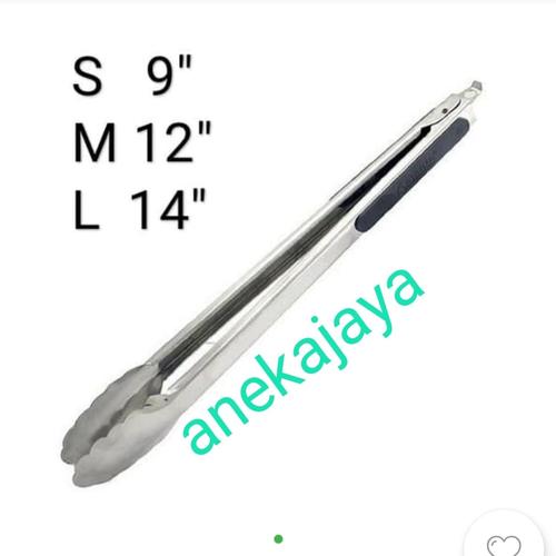 Foto Produk Capitan/ jepitan makanan 9 inc Shuma stainless dari anekajaya078