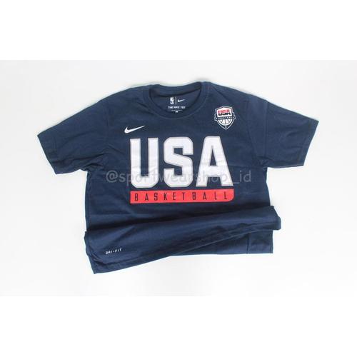 baju kaos Basket Nike Drifit Practice 