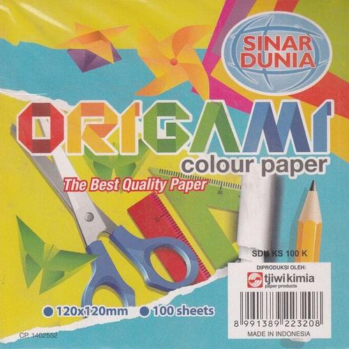 Foto Produk HOT SALE Kertas Origami Kecil 12X12 Sinar Dunia atk Terjamin dari ranishop741
