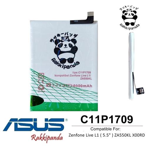 Gambar Baterai Asus Zenfone Live L1 ZA550KL C11P1709 Double IC Protection dari nohan undefined Tokopedia