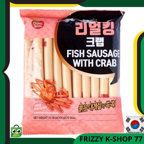 Jual KOREAN FOOD DONGWON FISH SAUSAGE WITH CRABSOSIS IKAN+KEPITING 20