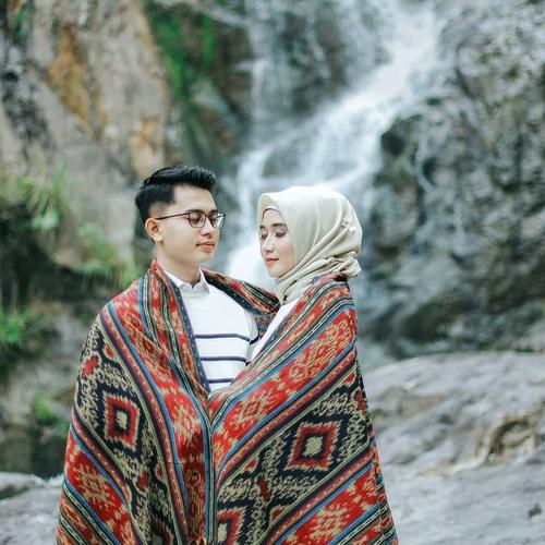 Foto Produk Kain Tenun Blanket Etnik Lombok BLK023 dari ethnicapparelstore