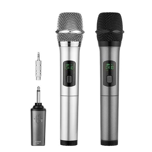 Jual Import ARCHEER Dual bluetooth Wireless Microphone UHF Handheld