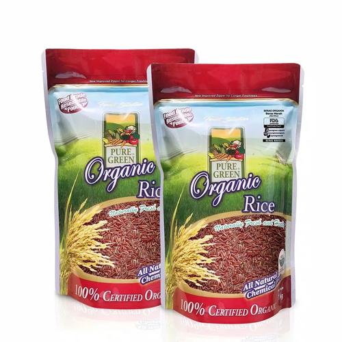 Gambar Puregreen Organic Rice Beras Organik Beras Merah - paket 2 x 1 kg dari Puregreen Official Store Jakarta Barat Tokopedia